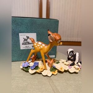 WDCC Bambi and Flower “He can call me a flower if he wants to” 6,215/10,000